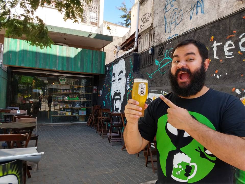 Boteco do Raoni. Um dos famosos bares de cerveja artesanal no Rio de Janeiro