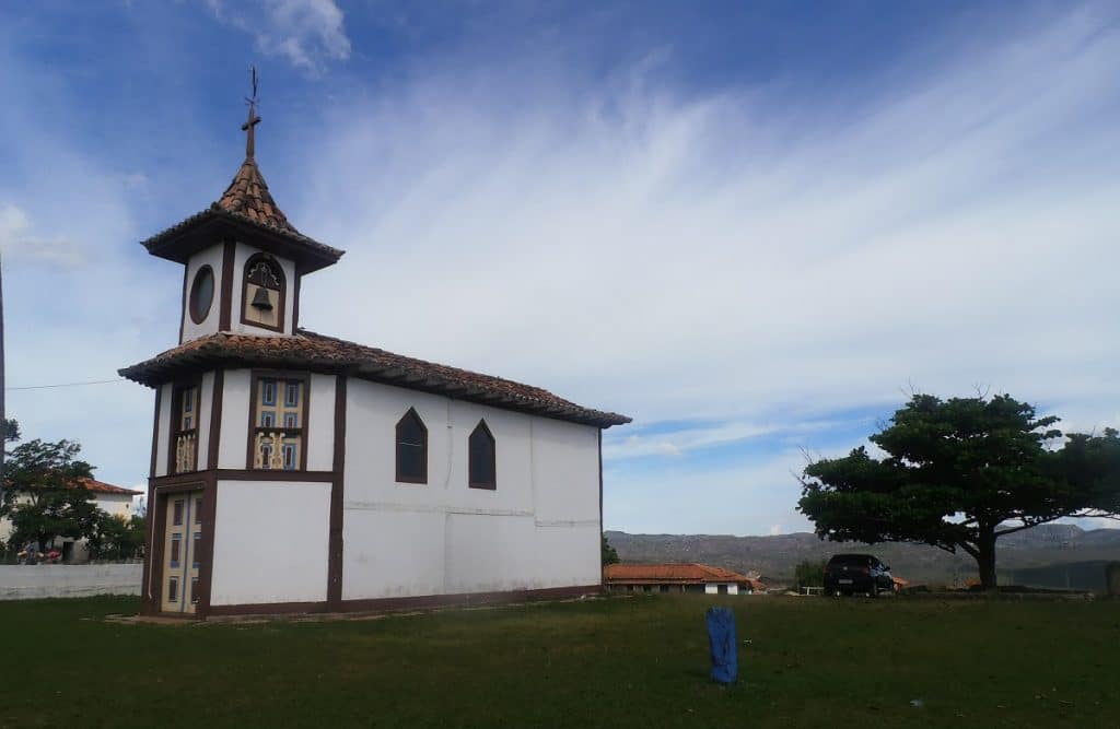 Capela do Rosário em Milho Verde, MG.