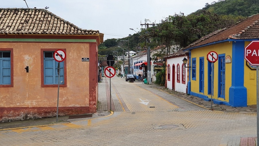 Rua de Santo Antônio de Lisboa, em Florianópolis.