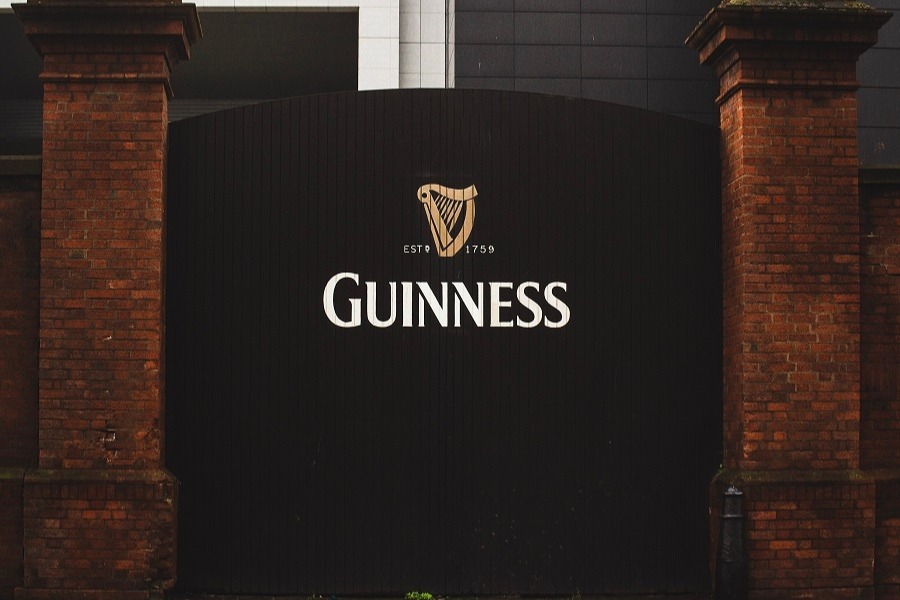 Fábrica da cerveja Guinness na Irlanda