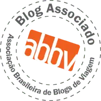 Selo ABBV - Associação Brasileira de Blogs de Viagem.