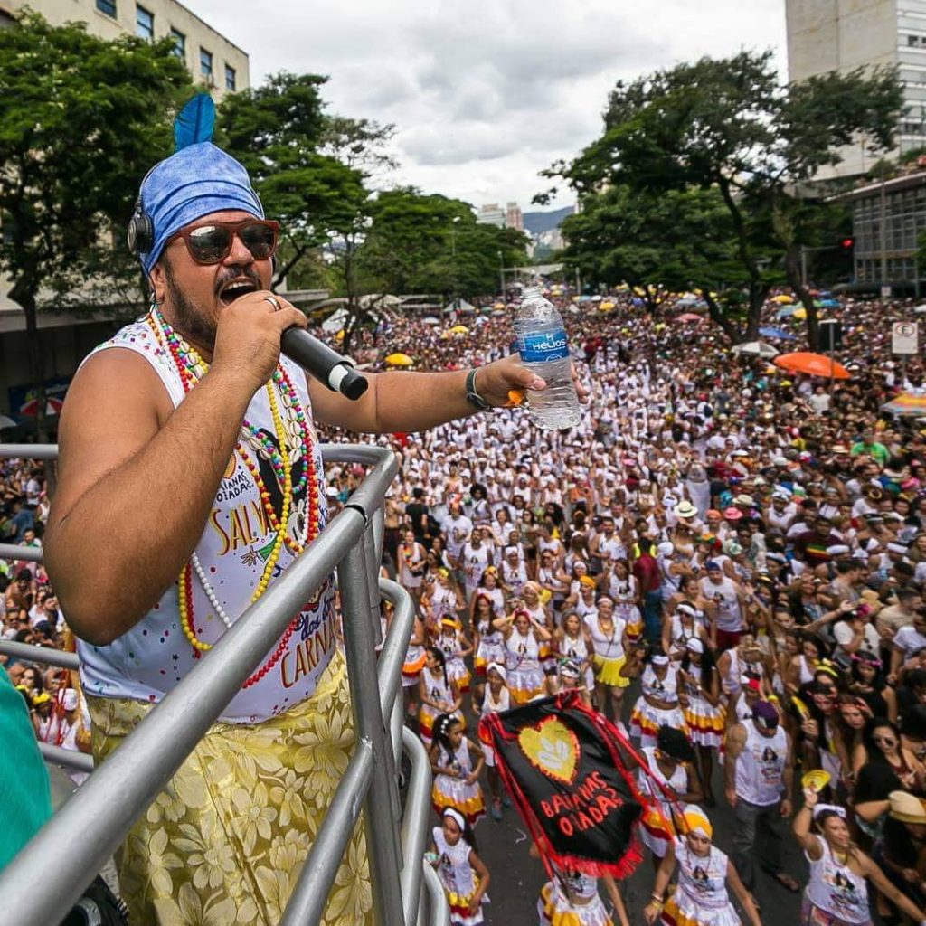 Bloco Baianas Ozadas no carnaval de Belo Horizonte
