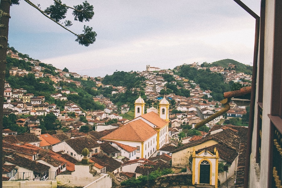Ouro Preto Minas Gerais. Lugares românticos próximos a Belo Horizonte.