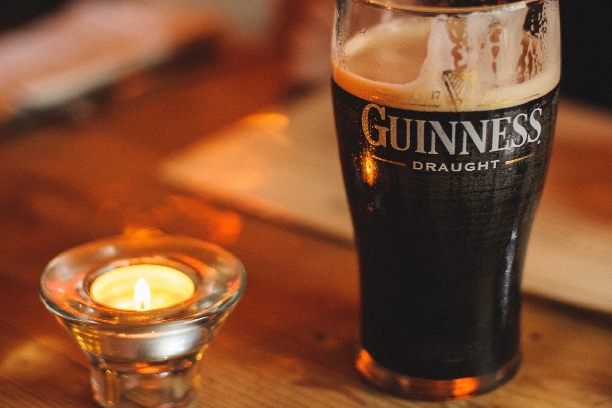 Fábrica da cerveja Guinness na Irlanda.