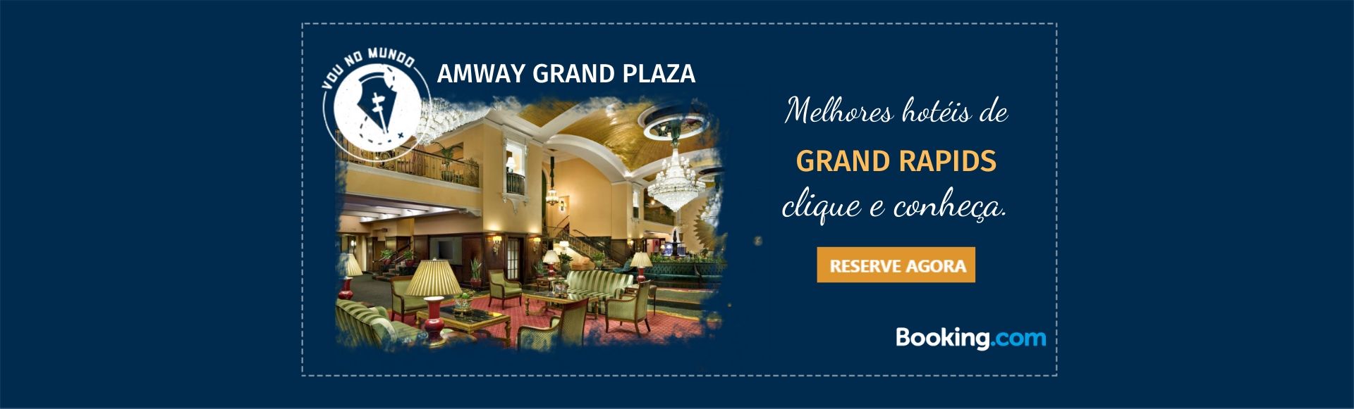 Amway Grand Plaza em Grand Rapids. Amway Grand Plaza em Grand Rapids.
