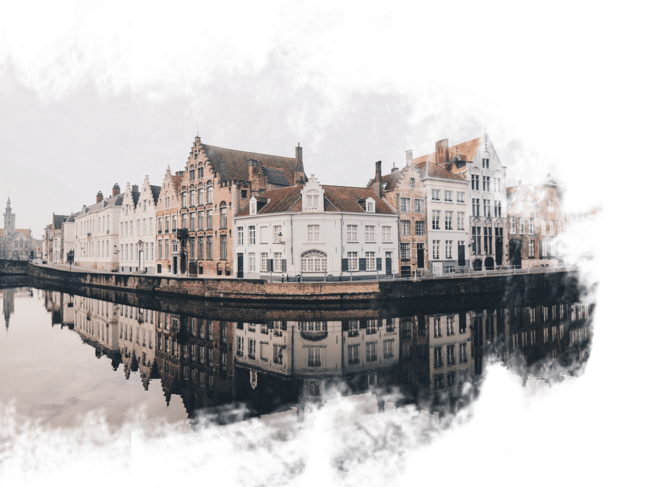 Canais em Bruges