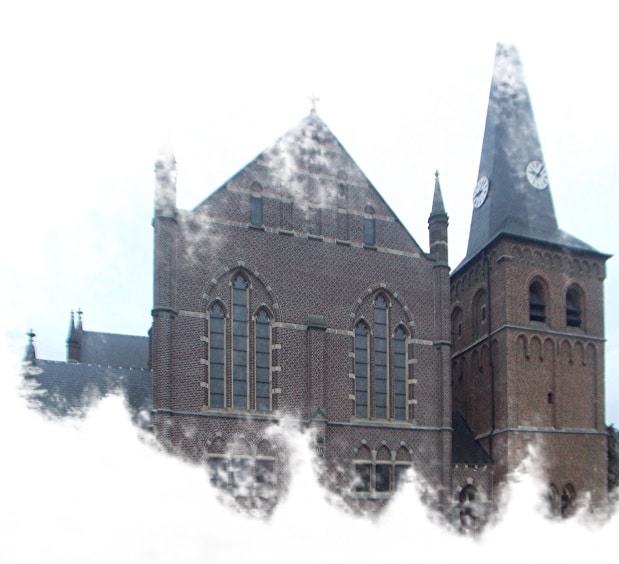 A igreja Kaulille Kerk em Bocholt, na Bélgica. A igreja Kaulille Kerk em Bocholt, na Bélgica.