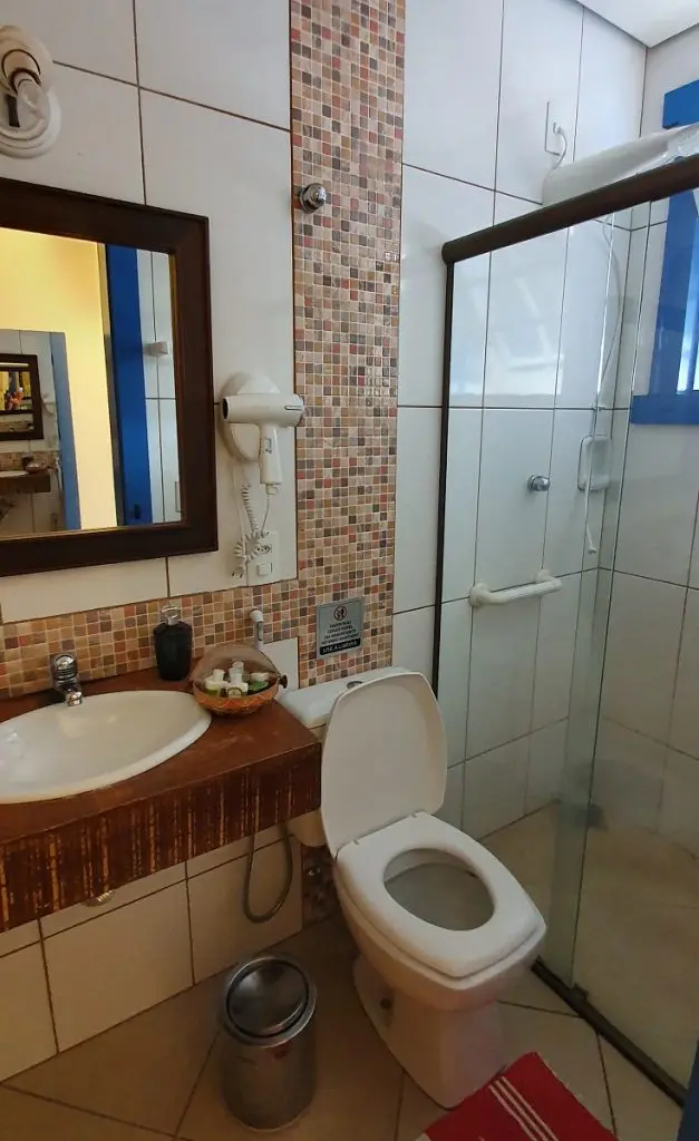 Banheiro da Pousada
