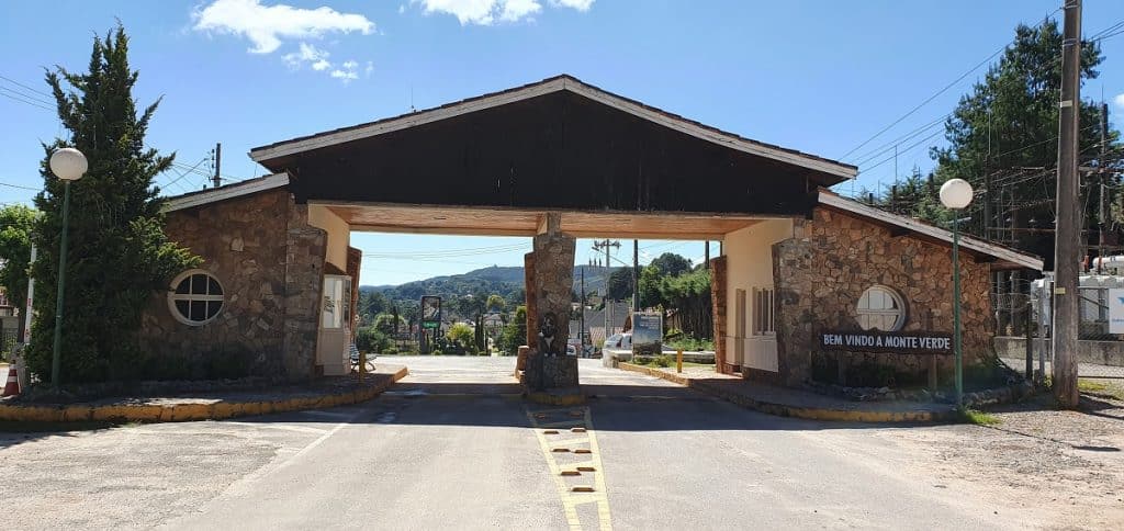Portal de entrada de Monte Verde, MG
