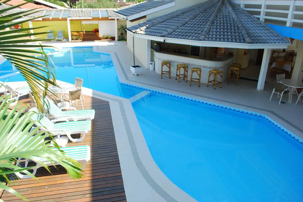 Ciribaí Praia Hotel em na praia de Pauba, São Sebastião. Viagem para casal em São Paulo.