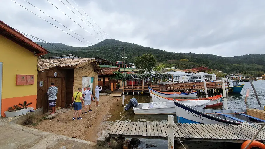 A Costa da Lagoa, em Florianópolis.