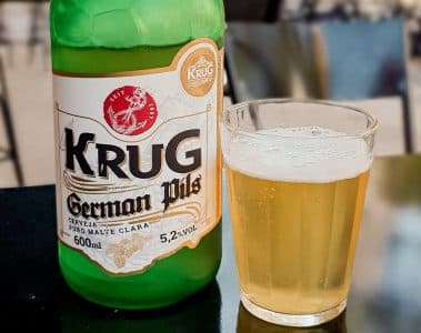Chope German Pils da Estação Krug Bier